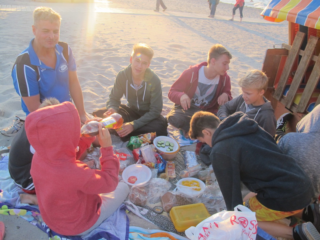Picknick an der Ostsee