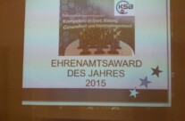 Ehrenamtsaward 2015